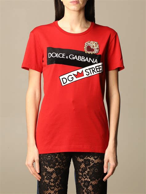 dolce gabbana orange t shirt|dolce gabbana shirt women's.